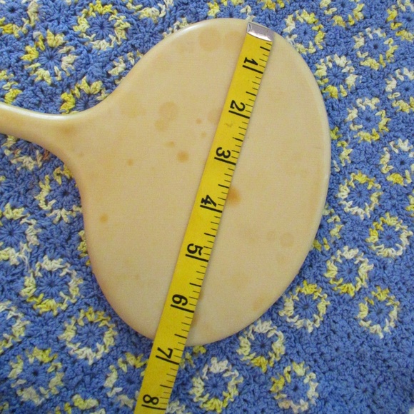 Vintage Handheld vanity mirror - Picture 4 of 7